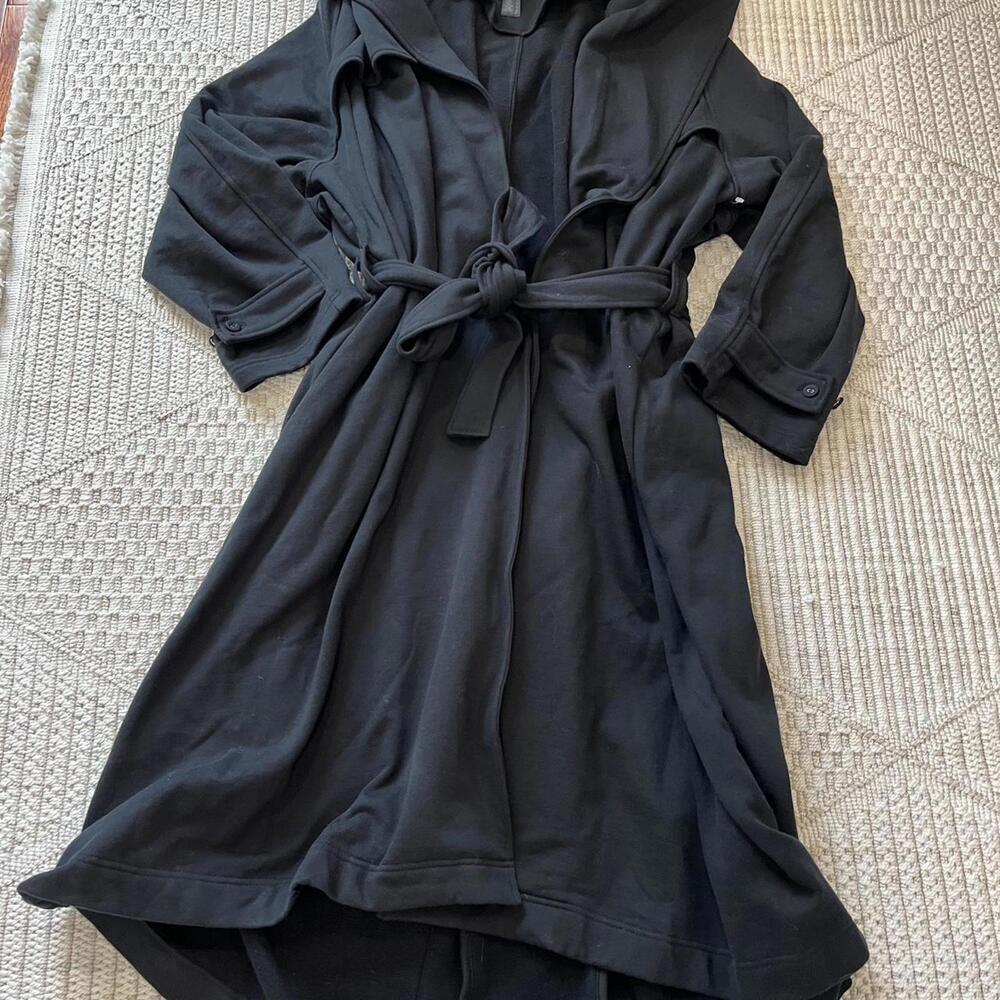 Skims Boyfriend Fleece Oversized Trench Coat - Picture 10 of 12
